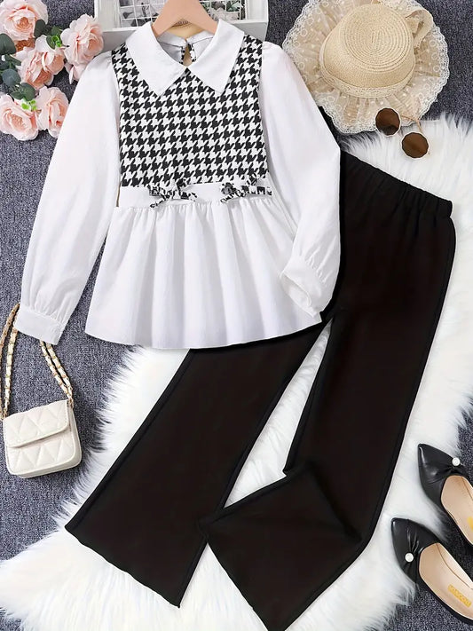 2 Pc Older Girl's Stylish Outfit